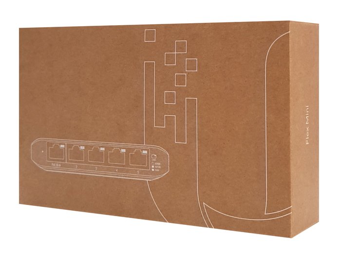 UniFi Switch lex-Mini, 5-Port Gigabit, 10/100/1000 Mbps 3320 10 - 100 - 1000