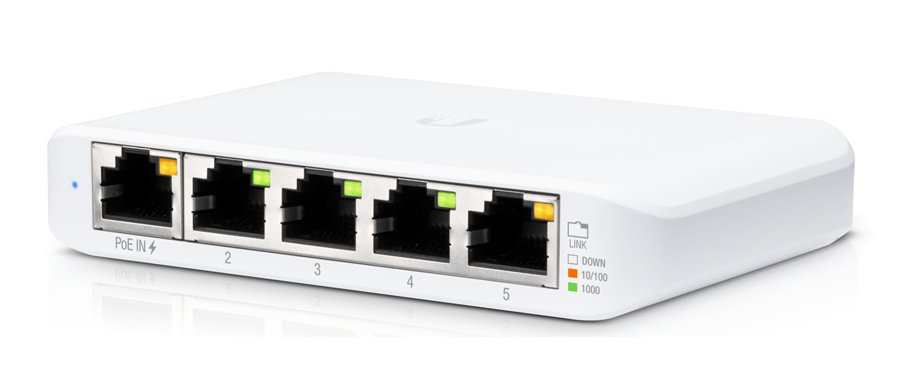 UBIQUITI UniFi Switch lex-Mini, 5-Port Gigabit, 10/100/1000 Mbps 3320