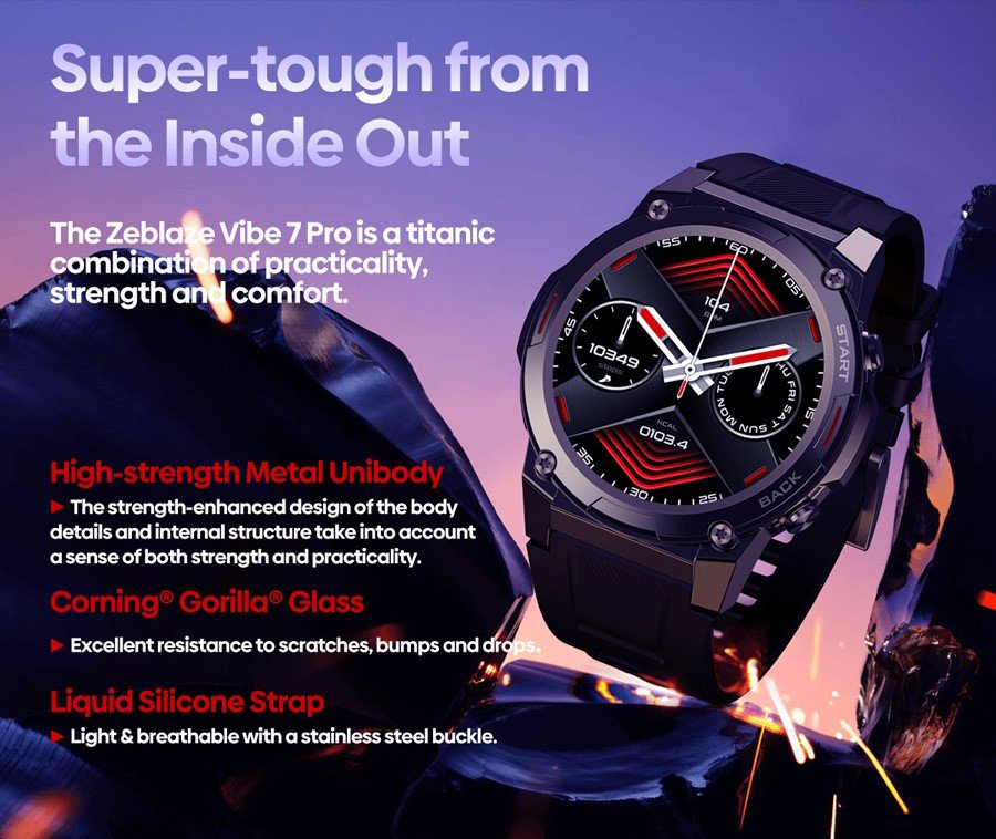 smartwatch ibe 7 Pro, heart rate, 1.43" AMOLED, 3 ATM, asimi Asimi 3