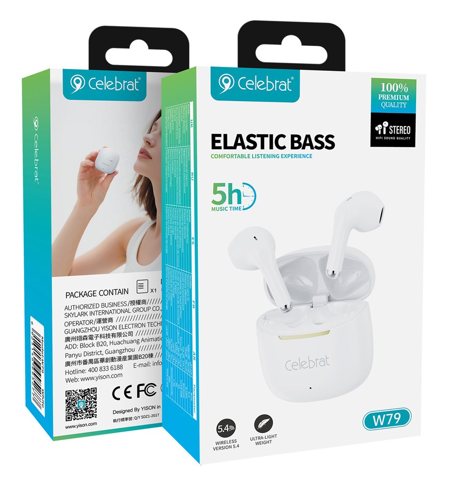 earphones me thiki fortisis W79, True Wireless, 13mm, 30/300mAh, leyka Bluetooth