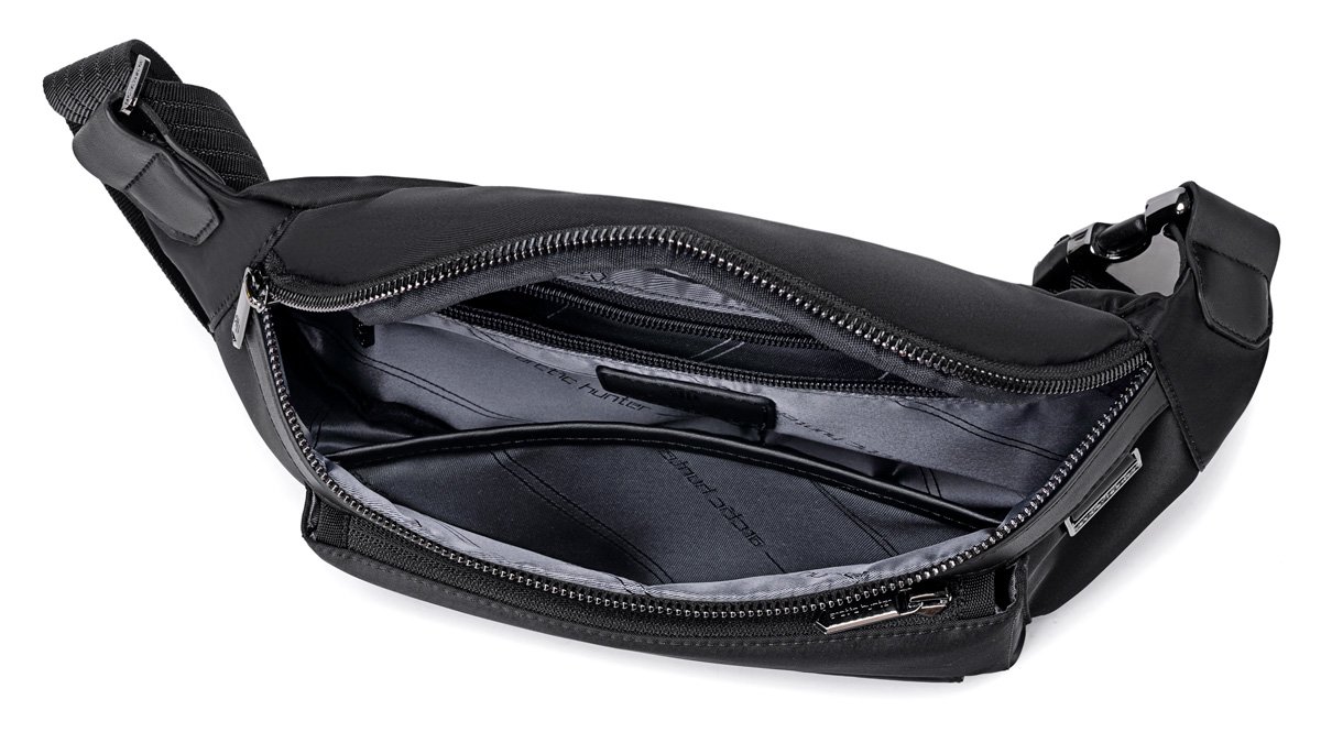 ARCTIC HUNTER τσάντα Crossbody XB00837, 3.5L, μαύρη - Image 7