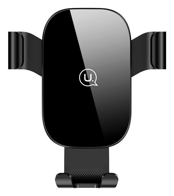 USAMS βάση αεραγωγού αυτοκινήτου Gravity Car Mount US-052, μαύρη 1502