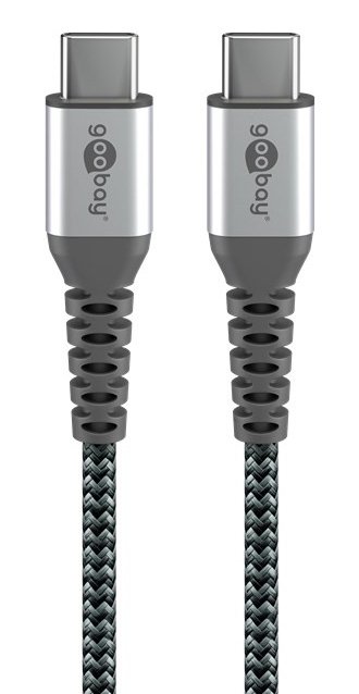 GOOBAY καλώδιο USB-C , 60W, 480Mbps, 2m, μαύρο