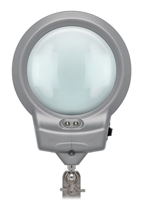 GOOBAY μεγεθυντικός φακός με clips συγκράτησης, 2x, LED φωτισμός - Image 3