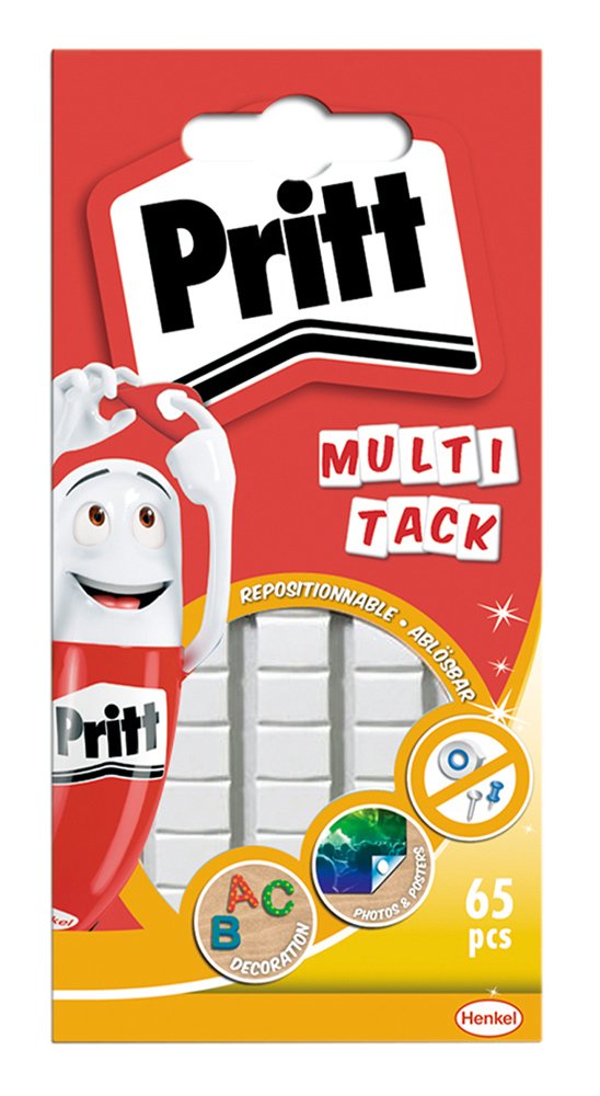 PRITT αυτοκόλλητα πλαστελίνης Multi Tack, 65τμχ
