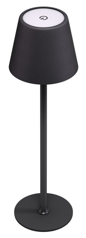 GOOBAY επιτραπέζιο φωτιστικό , 3000K, dimmable, επαναφορτιζόμενο, μαύρο