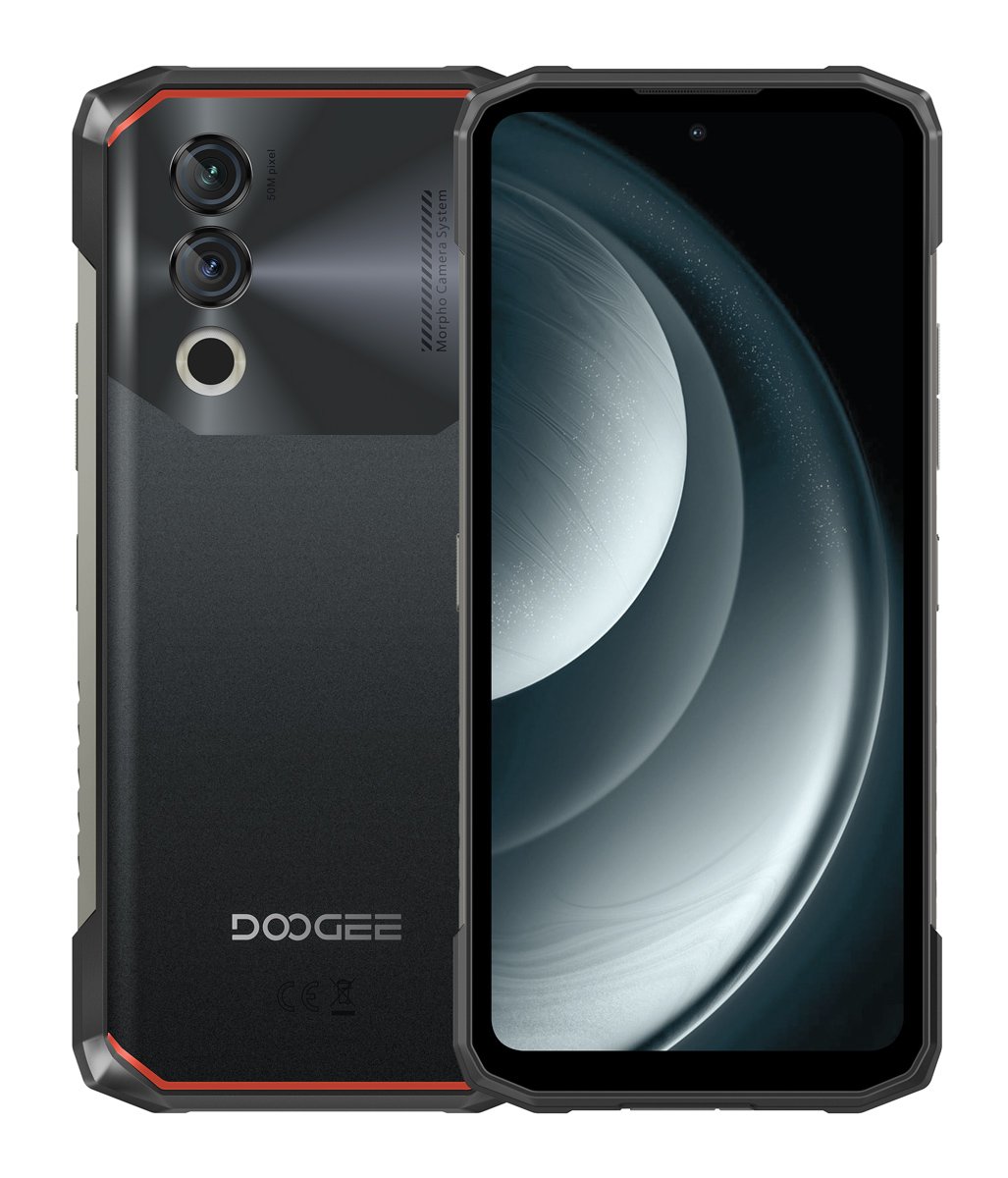 DOOGEE smartphone lade10 Power, 6.6", 8/128G, 10300mAh, IP68/IP69K/MIL-STD-810H, μαύρο