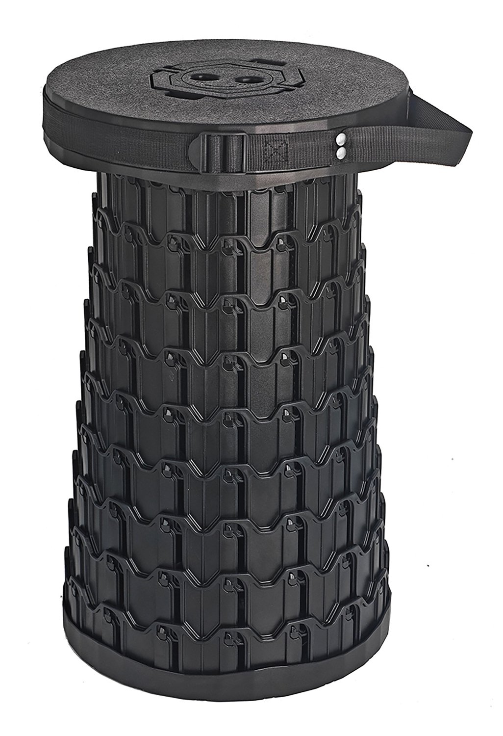 HOME USE πτυσσόμενο καρεκλάκι , αντοχή έως 200kg, 30x50cm, μαύρο