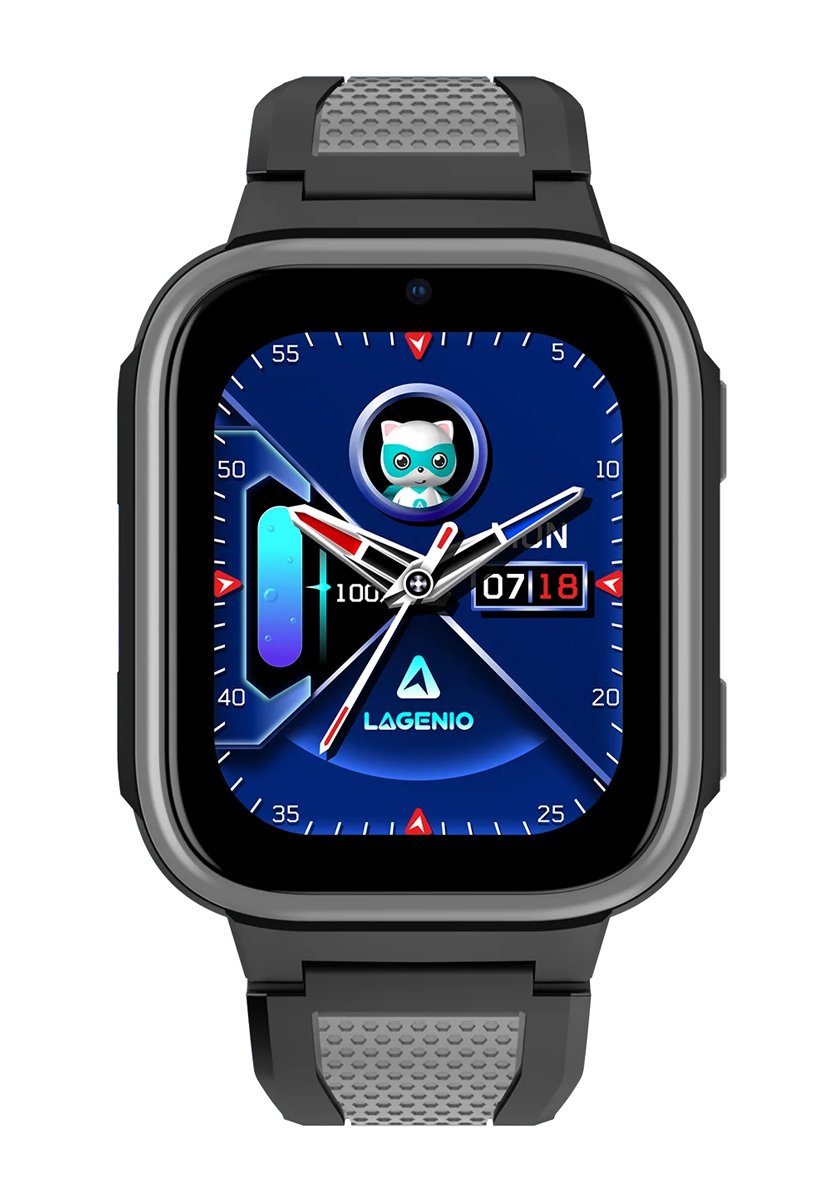 LAGENIO GPS smartwatch για παιδιά , 1.8", με κάμερα, 4G, IP68, μαύρο - Image 9
