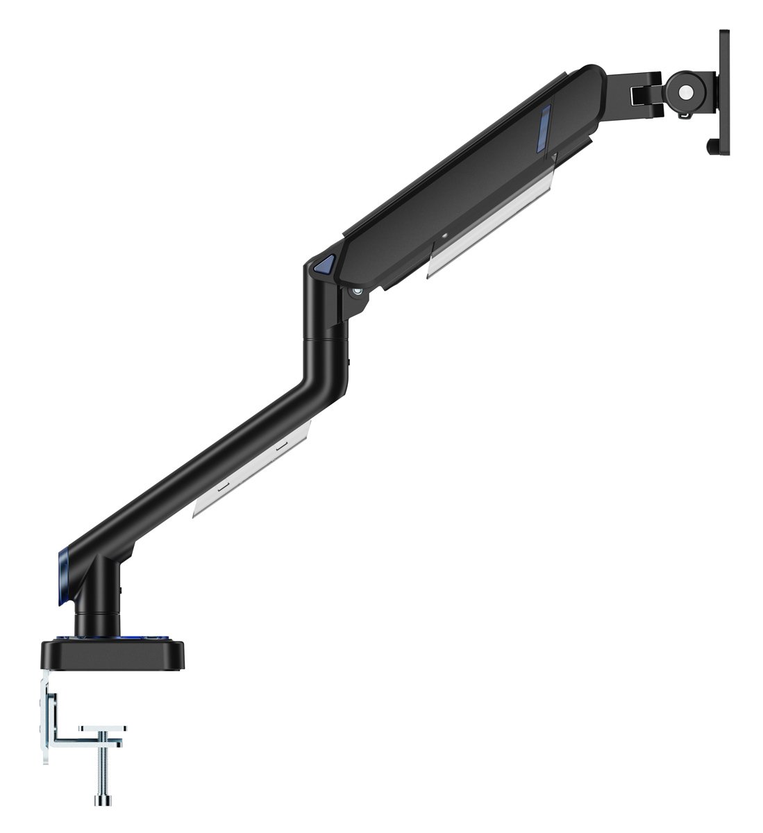 BRATECK βάση γραφείου οθόνης , 17-49", έως 20kg, heavy duty - Image 4