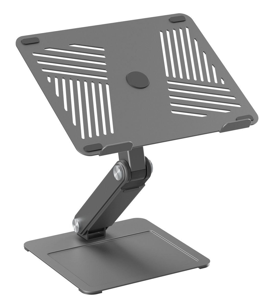 BRATECK μεταλλική βάση για laptop , 11~17", foldable, γκρι