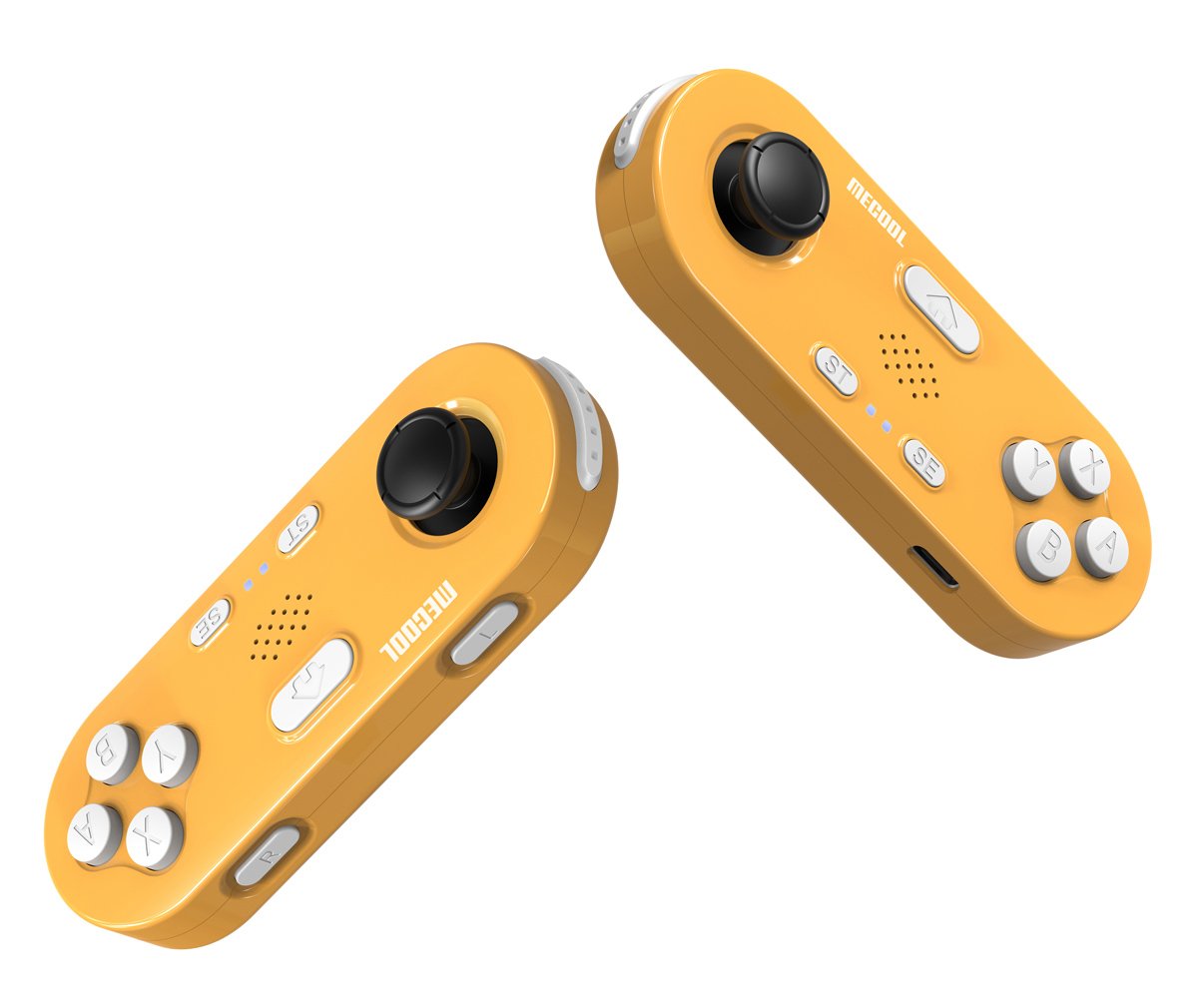 ECOOL σετ ασύρματων motion gamepad Kidzove G2 για Android smart TV & TV Box, κίτρινο, 2τμχ