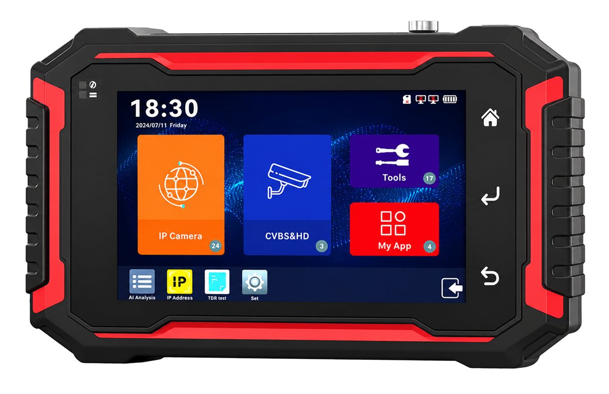 NOYAFA CCTV & IP tester  με 5.5" IPS οθόνη, 8MP CVI/TVI/AHD camera test, cable tester