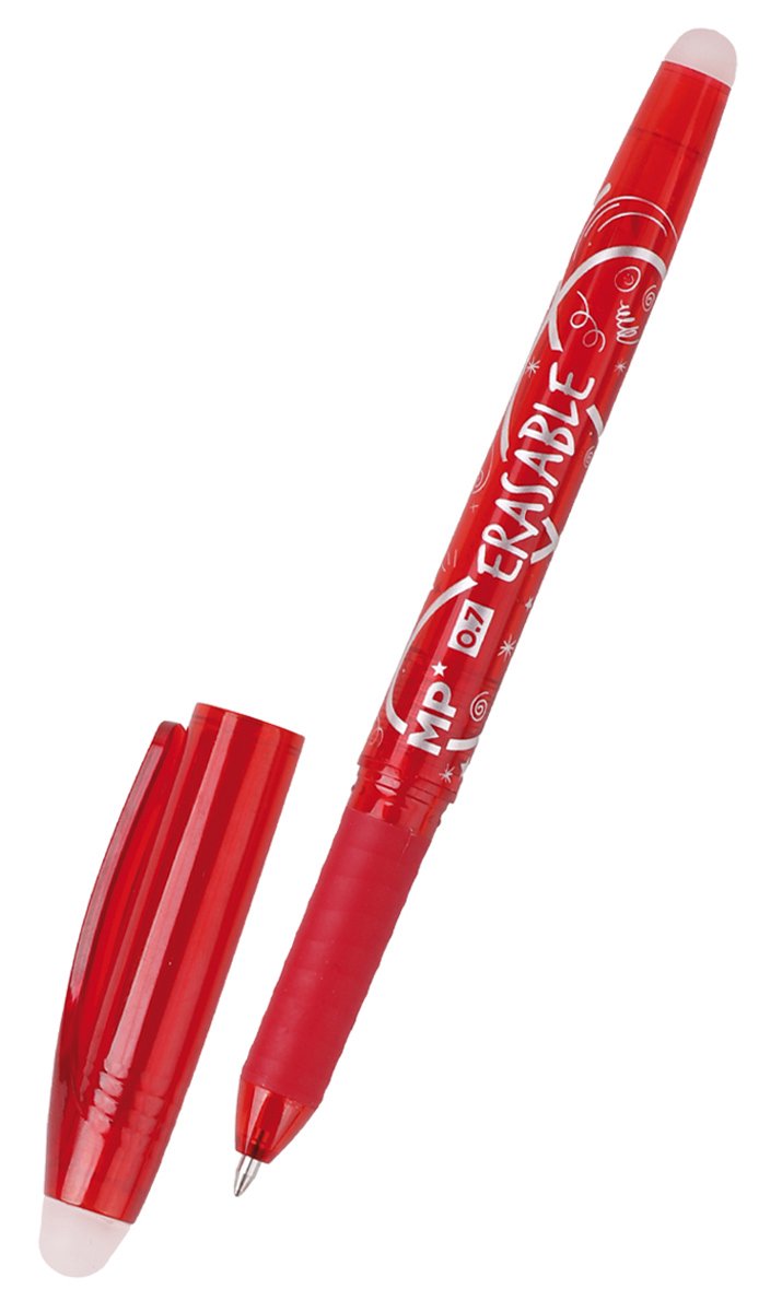 MP στυλό διαρκείας , erasable, 0.7mm, κόκκινο