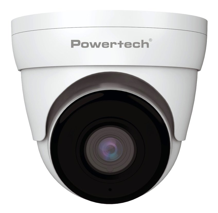 POWERTECH υβριδική κάμερα CCTV  με μικρόφωνο & υπέρυθρα, 8MP, 2.8mm, IP66