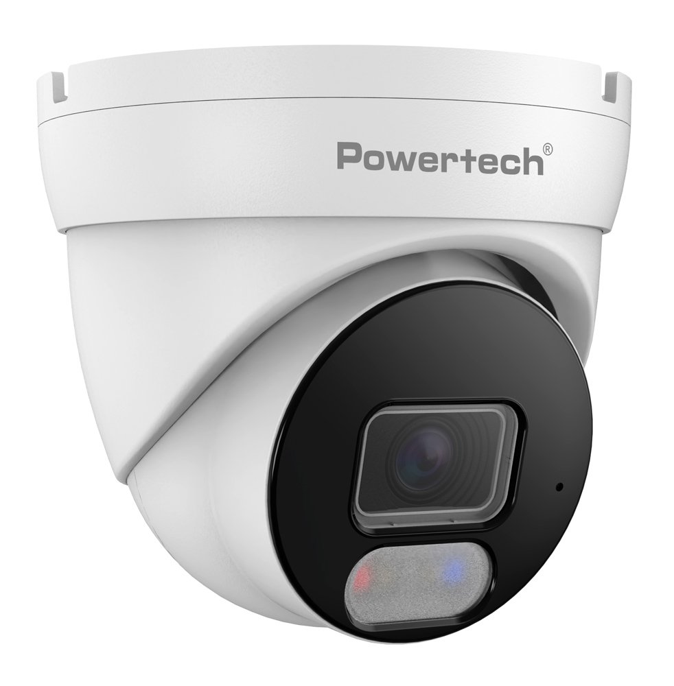 POWERTECH IP κάμερα με μικρόφωνο & Full Color λειτουργία, 8MP, 2.8mm, PoE, IP67 - Image 2