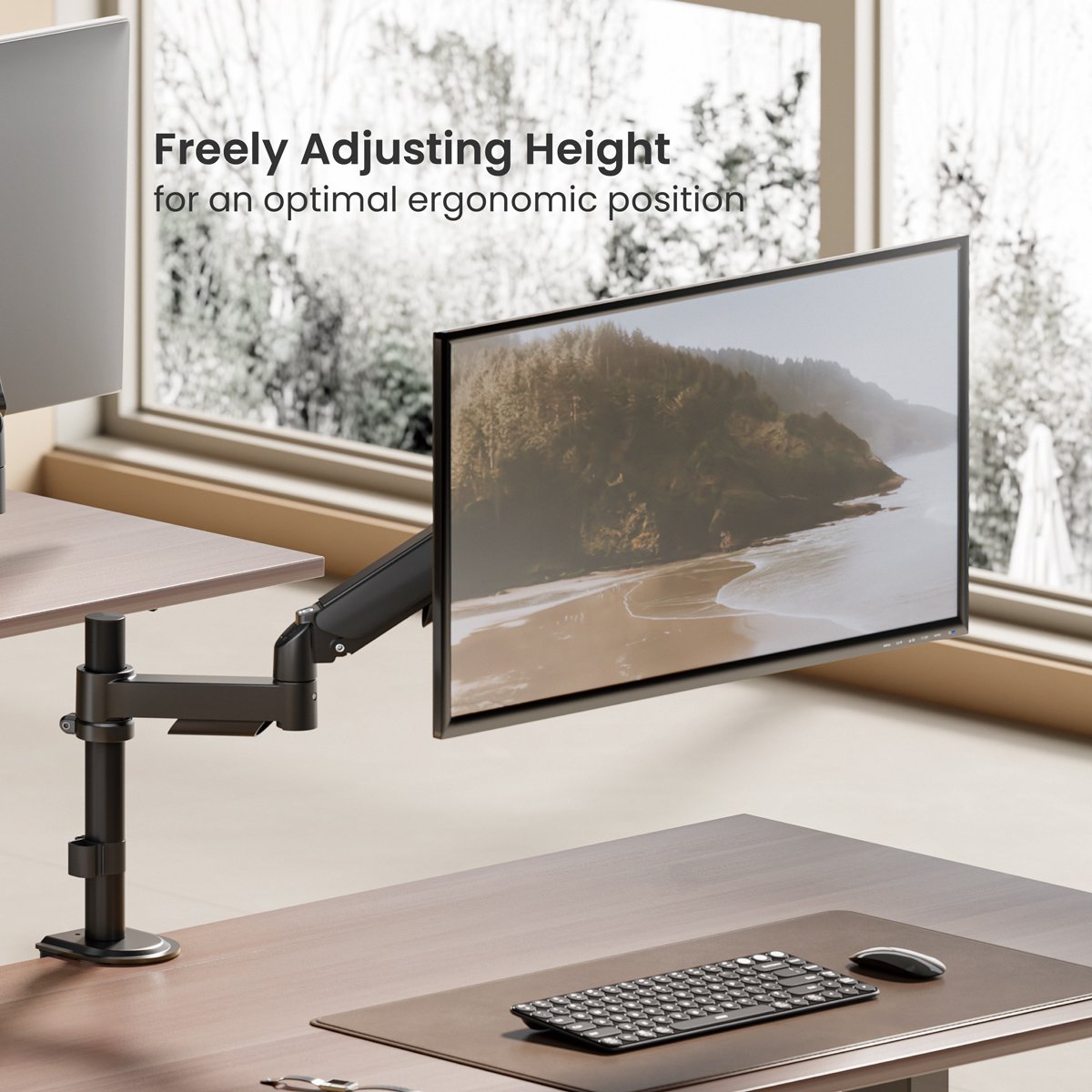 POWERTECH βάση γραφείου οθόνης , 17-32", έως 9kg - Image 2