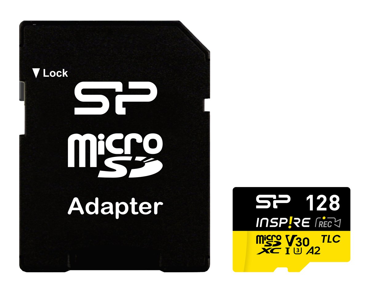 ILICON POWER κάρτα μνήμης microDXC Inspire, 128GB, UH-I U3 A1 V30