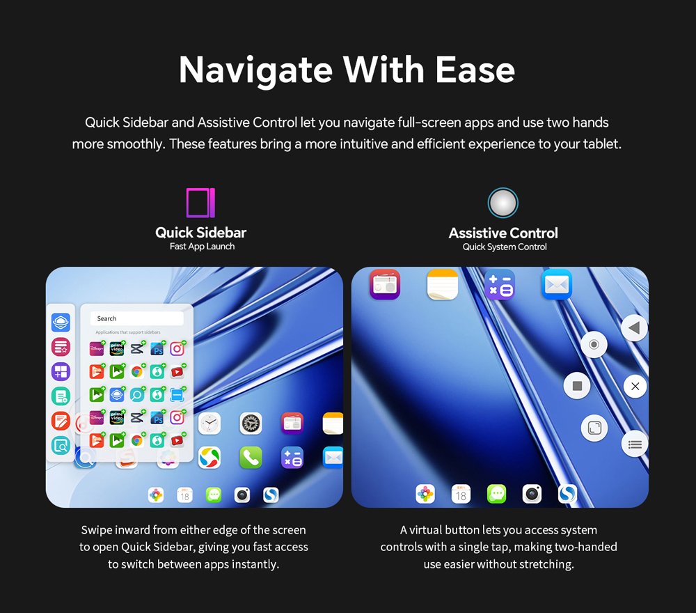 TECLAST tablet , 13.4", 6/128GB, 4G, Android 15, 8000mAh, γκρι - Image 3