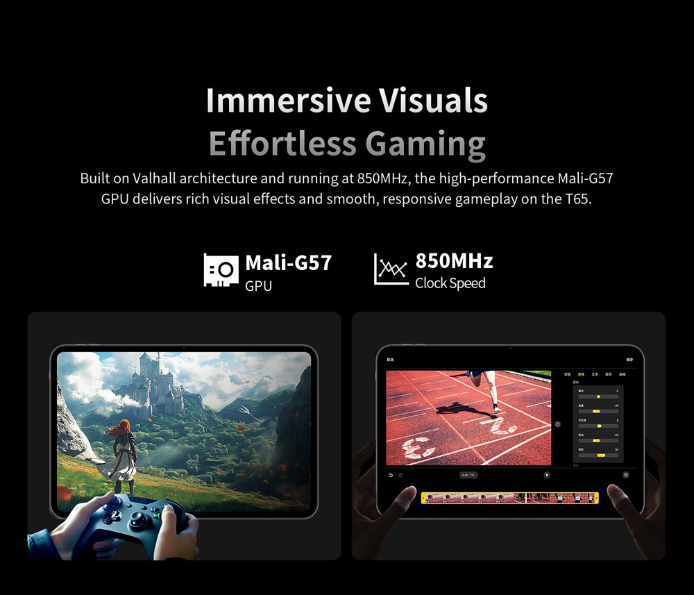 TECLAST tablet , 13.4", 6/128GB, 4G, Android 15, 8000mAh, γκρι - Image 15