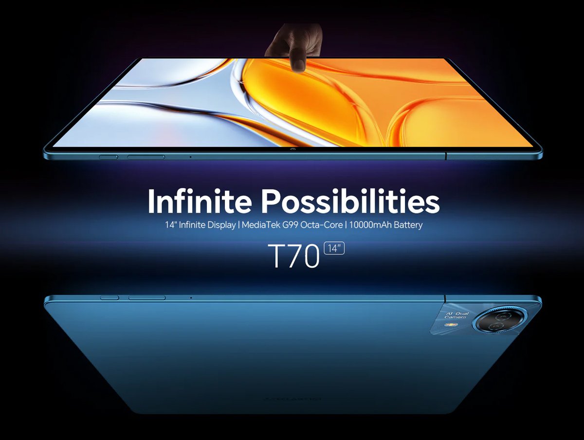 TECLAST tablet , 14", 8/128GB, 4G, Android 14, 10000mAh, μπλε - Image 2